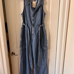 Universal Thread Denim Cargo Jumpsuit